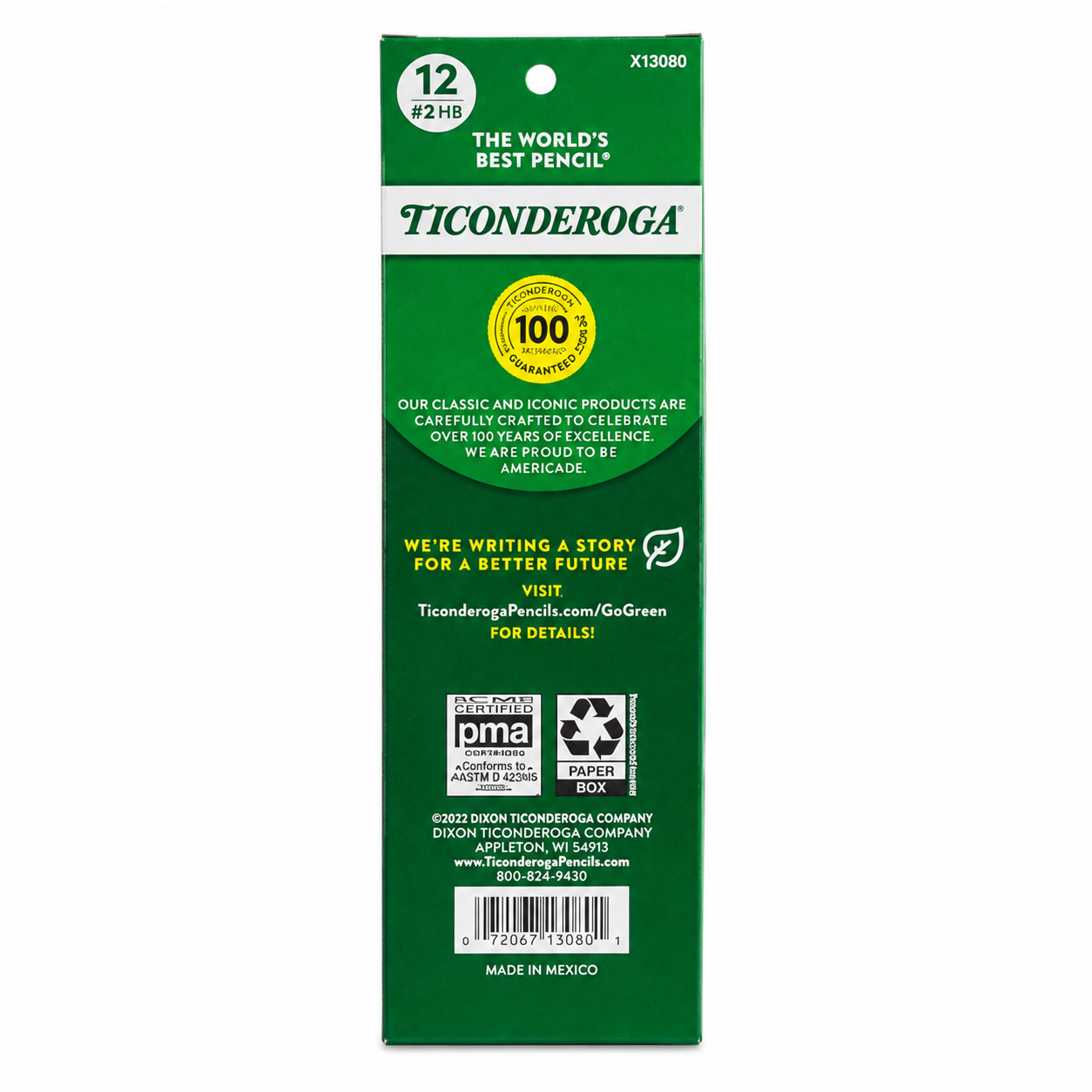 Ticonderoga My First Beginners' Elementary Untipped Wood Pencils 12 Count | 4 PACK